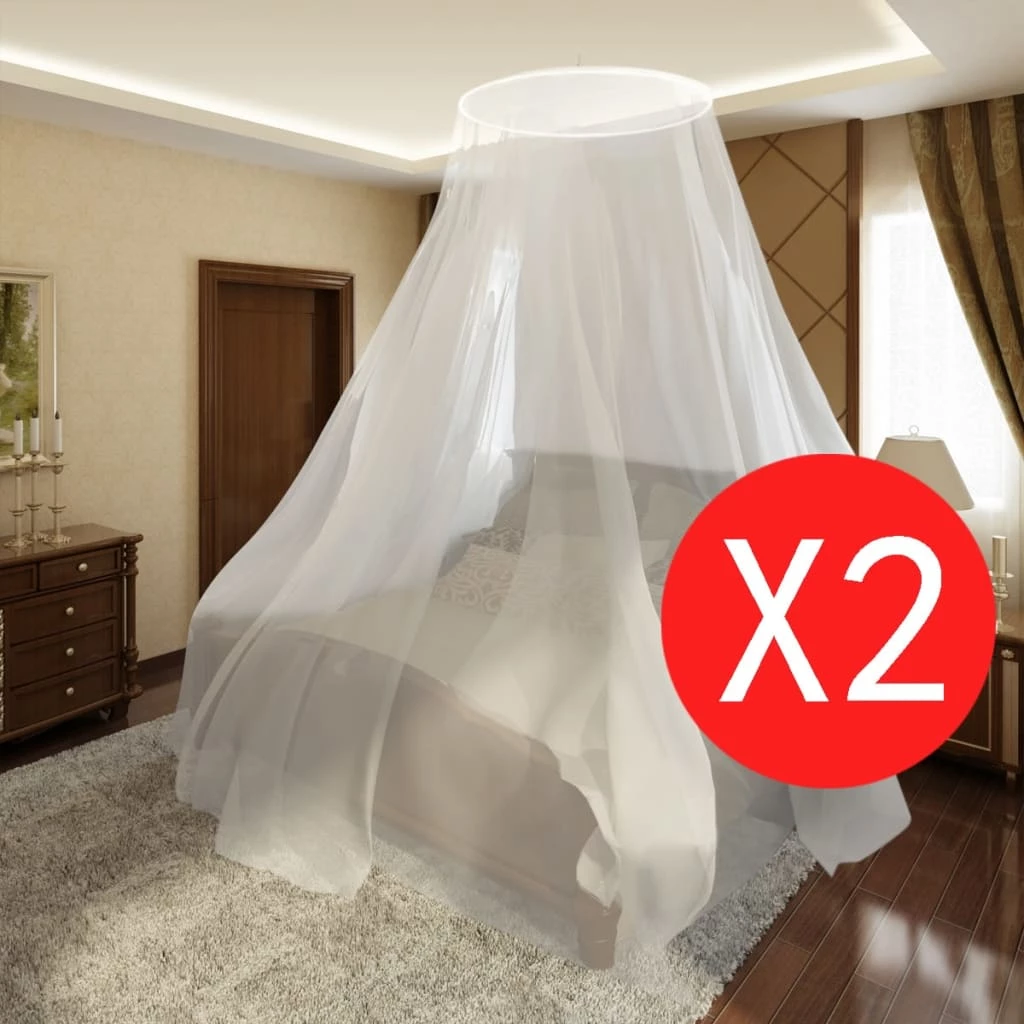 Mosquito Net 2 pcs Round 56x325x230 cm 3 Mosquito Net 2 pcs Round 56x325x230 cm