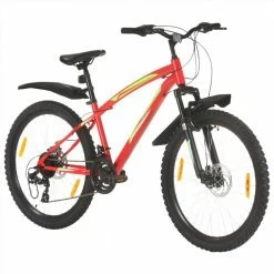 Mountain Bike 21 Speed 26 inch Wheel 36 cm Red -Sports Shop Mountain Bike 21 Speed 26 inch Wheel 36 cm Red 457665 1
