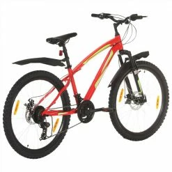 Mountain Bike 21 Speed 26 inch Wheel 36 cm Red -Sports Shop Mountain Bike 21 Speed 26 inch Wheel 36 cm Red 457665 2