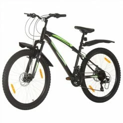 Mountain Bike 21 Speed 26 inch Wheel 42 cm Black -Sports Shop Mountain Bike 21 Speed 26 inch Wheel 42 cm Black 457660 1