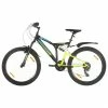 Mountain Bike 21 Speed 26 inch Wheel 49 cm Black