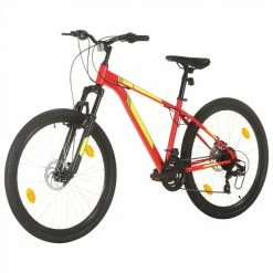 Mountain Bike 21 Speed 27.5 inch Wheel 38 cm Red -Sports Shop Mountain Bike 21 Speed 27 5 inch Wheel 38 cm Red 457671 1