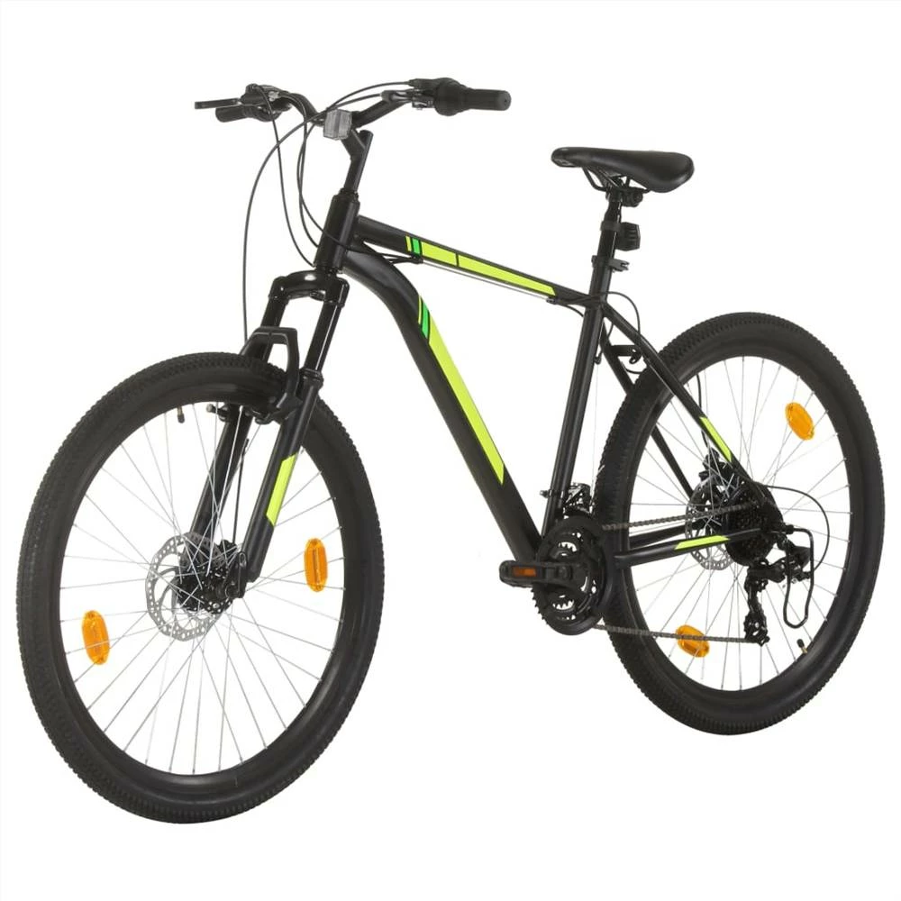 Mountain Bike 21 Speed 27.5 inch Wheel 42 cm Black 4 Mountain Bike 21 Speed 27.5 inch Wheel 42 cm Black - Image 2