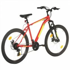 Mountain Bike 21 Speed 27.5 inch Wheel 50 cm Red 10 Mountain Bike 21 Speed 27.5 inch Wheel 50 cm Red -Sports Shop Mountain Bike 21 Speed 27 5 inch Wheel 50 cm Red 457686 2