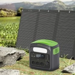 NECESPOW N7576 700W Portable Power Station, 576Wh/180000mAh LiFePo4 Battery Solar Generator, 230V AC Pure Sine Wave, PD100W Fast Charging -Sports Shop NECESPOW N7576 700W Portable Power Station 517810 2