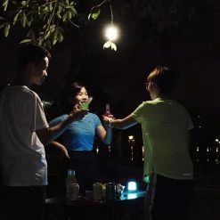 NEXTOOL Portable Multi-function Light 600 Lumens Multicolor Light Source 5000 mAh Lithium Battery 168 Hours Battery Life Hangable For Camping / Hiking / Party / Emergency From Xiaomi Youpin - White -Sports Shop NEXTOOL Portable Multi function Light White 904349