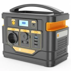 NOVOO 296Wh Portable Power Station with 300W AC Socket PD 45W USB C Port Car Socket 3 USB A Ports Total 8 Ports