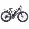 Niubility B26 Electric Bicycle 48V 12.5Ah Battery 1000W Motor 35km/h Max Speed 26'' Tires Mountain Bike Black