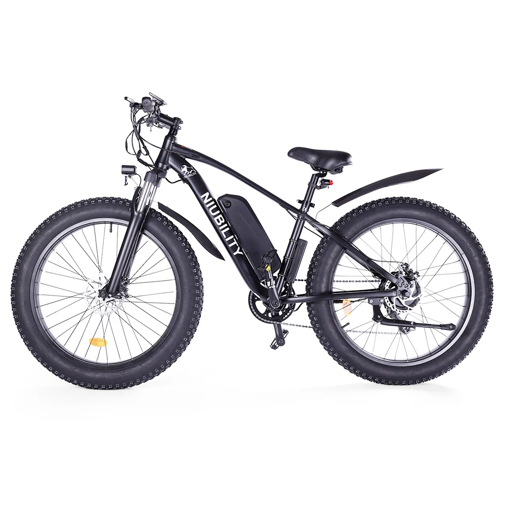 Niubility B26 Electric Bicycle 48V 12.5Ah Battery 1000W Motor 35km/h Max Speed 26'' Tires Mountain Bike Black 4 Niubility B26 Electric Bicycle 48V 12.5Ah Battery 1000W Motor 35km/h Max Speed 26'' Tires Mountain Bike Black - Image 2