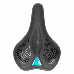 OOLACTIVE Bicycle Saddle Bike Seat Black & Blue
