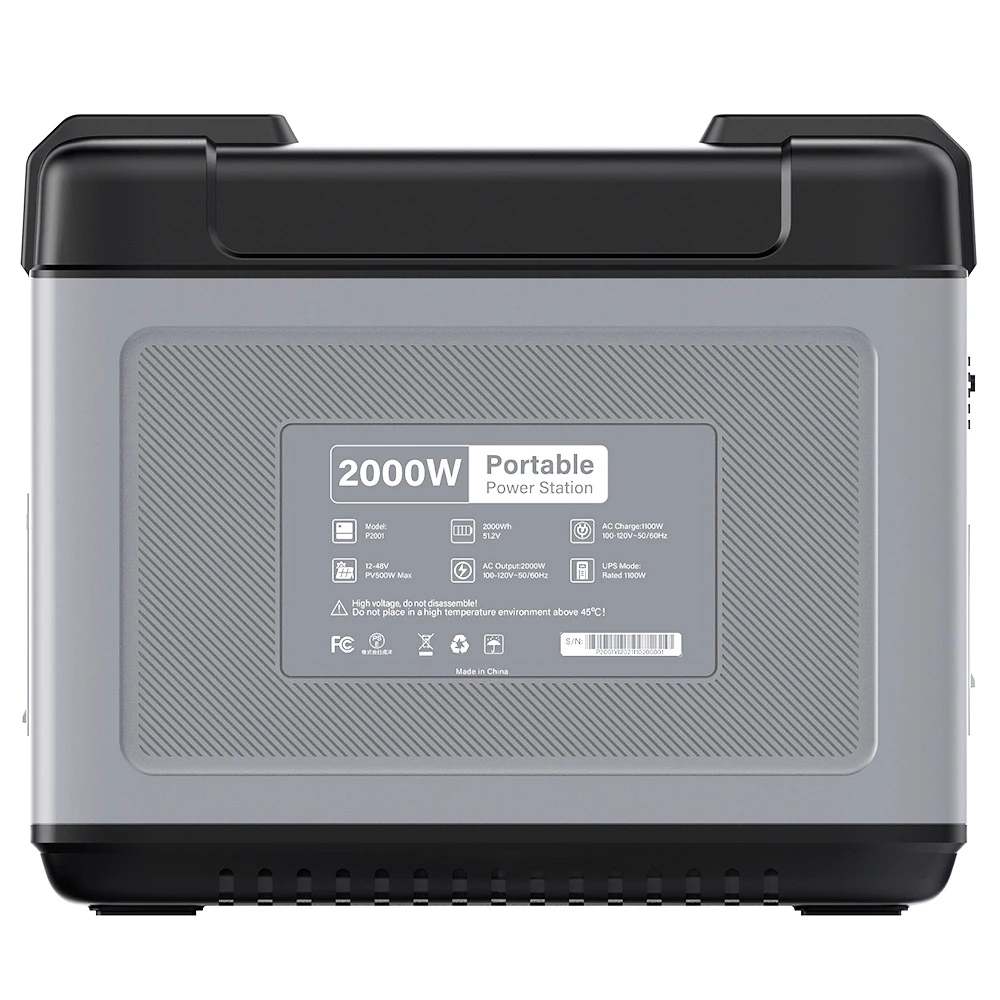 OUKITEL P2001 2000W Portable Power Station + 2Pcs Flashfish TSP 18V 100W Foldable Solar Panel Outdoor Power Supply Kit, 2000Wh LiFePO4 Battery 3500+ Cycles Pure Sine Wave AC Sockets,Cigar Lighter DC5521 USB-C PD, Super Fast Recharge Durable Generator 7 OUKITEL P2001 2000W Portable Power Station + 2Pcs Flashfish TSP 18V 100W Foldable Solar Panel Outdoor Power Supply Kit, 2000Wh LiFePO4 Battery 3500+ Cycles Pure Sine Wave AC Sockets,Cigar Lighter DC5521 USB-C PD, Super Fast Recharge Durable Generator - Image 5