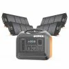 OUPES 1800W 1488Wh Portable Power Station + 4Pcs 18V 100W Solar Panel Solar Generator Home Kit