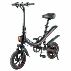 OUXI V1 Electric Bike 12 Inch Tires 350W Motor 36V 7.8Ah Battery 30Km Range 25Km/h Max Speed 150kg Max Load - Black