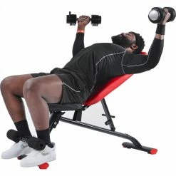 Pair of 12.5 Lbs Adjustable Dumbbell with Handle and Weight Plate for Home Gym black -Sports Shop Pair of 12 5 Lbs Adjustable Dumbbell with Handle and Weight Plate for Home Gym black 455372 2