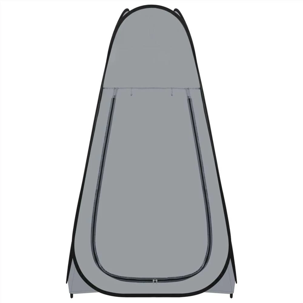 Pop Up Shower Tent Grey 6 Pop Up Shower Tent Grey - Image 4