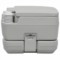 Portable Camping Toilet Grey 10+10 L 10 Portable Camping Toilet Grey 10+10 L -Sports Shop Portable Camping Toilet Grey 10 10 L 488059 2
