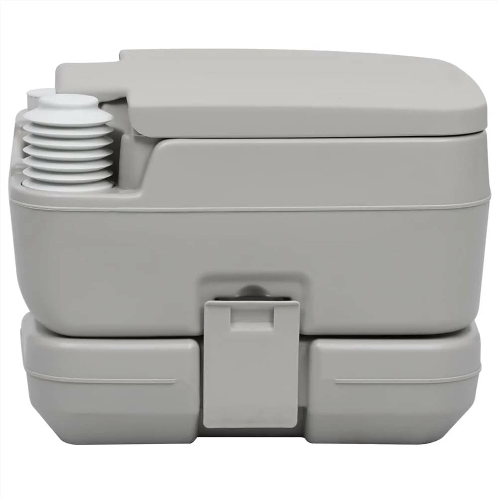 Portable Camping Toilet Grey 10+10 L 5 Portable Camping Toilet Grey 10+10 L - Image 3