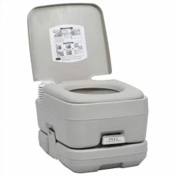 Portable Camping Toilet Grey 10+10 L 12 Portable Camping Toilet Grey 10+10 L -Sports Shop Portable Camping Toilet Grey 10 10 L 488059 4