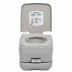 Portable Camping Toilet Grey 10+10 L 13 Portable Camping Toilet Grey 10+10 L -Sports Shop Portable Camping Toilet Grey 10 10 L 488059 5