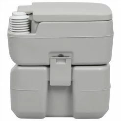 Portable Camping Toilet Grey 20+10 L -Sports Shop Portable Camping Toilet Grey 20 10 L 485957 2