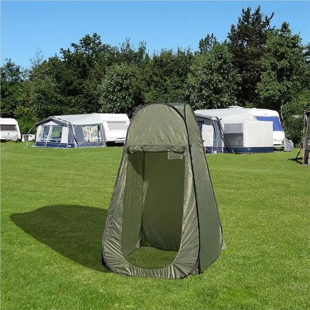 ProPlus Privacy Pop-up Tent Polyester Green 4 ProPlus Privacy Pop-up Tent Polyester Green - Image 2