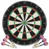 Professional Dart Set with Dartboard Sisal Steel -Sports Shop Professional Dart Set with Dartboard Sisal Steel 427481 0