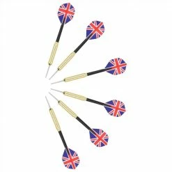 Professional Dart Set with Dartboard and Surround Sisal Steel -Sports Shop Professional Dart Set with Dartboard and Surround Sisal Steel 489812 4