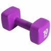Pure2Improve Dumbbell 10 kg Neoprene Purple -Sports Shop Pure2Improve Dumbbell 10 kg Neoprene Purple 487587 0