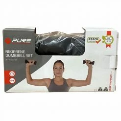 Pure2Improve Dumbbell Set 2x1 kg Neoprene Black 9 Pure2Improve Dumbbell Set 2x1 kg Neoprene Black -Sports Shop Pure2Improve Dumbbell Set 2x1 kg Neoprene Black 460161 3
