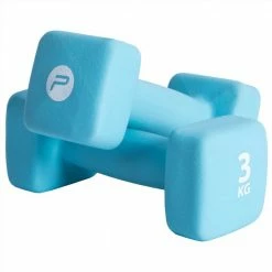 Pure2Improve Dumbbell Set 2x3 kg Neoprene Blue -Sports Shop Pure2Improve Dumbbell Set 2x3 kg Neoprene Blue 490505 2