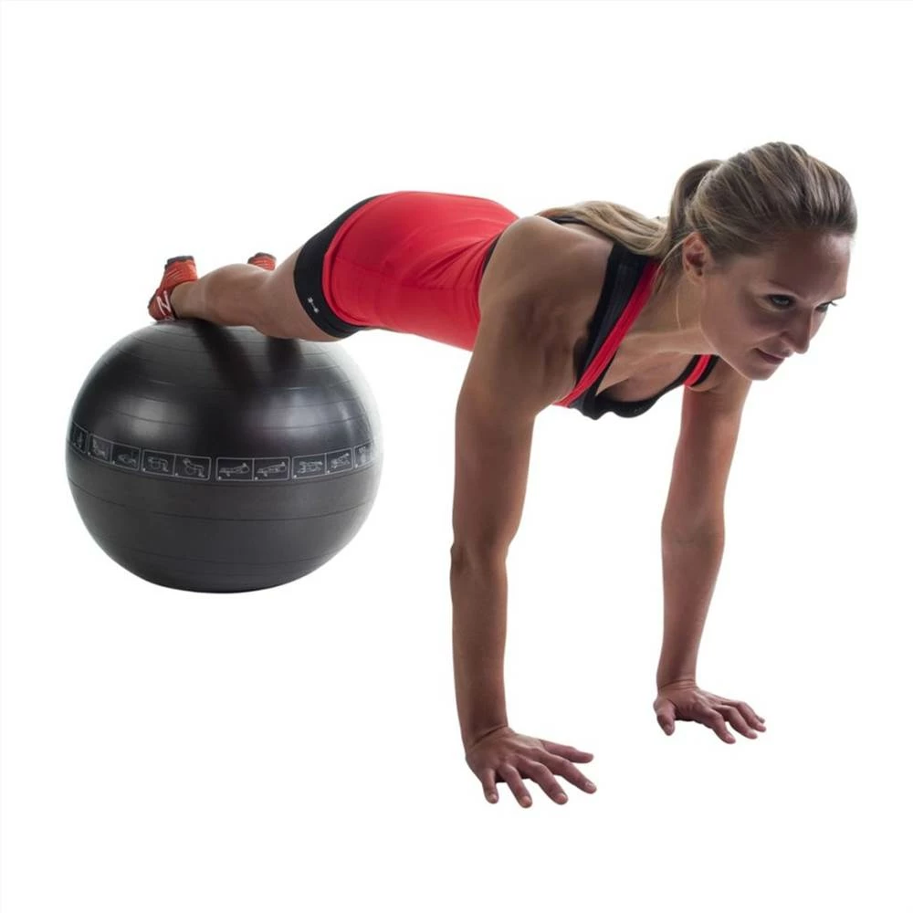 Pure2Improve Exercise Ball 65 cm Black 4 Pure2Improve Exercise Ball 65 cm Black - Image 2