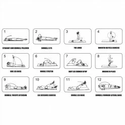 Pure2Improve Exercise Mat 182x61 cm Black P2I200060 -Sports Shop Pure2Improve Exercise Mat 182x61 cm Black P2I200060 490891 2