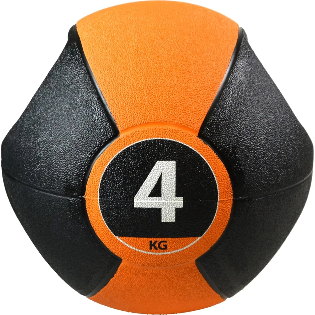 Pure2Improve Medicine Ball with Handles 4 kg Orange 5 Pure2Improve Medicine Ball with Handles 4 kg Orange - Image 3