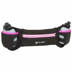 Pure2Improve Running Belt with 2 Bottles Black and Pink 7 Pure2Improve Running Belt with 2 Bottles Black and Pink -Sports Shop Pure2Improve Running Belt with 2 Bottles Black and Pink 432598 2