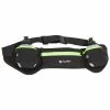 Pure2Improve Running Belt with 2 Bottles Black and Yellow