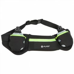 Pure2Improve Running Belt with 2 Bottles Black and Yellow 7 Pure2Improve Running Belt with 2 Bottles Black and Yellow -Sports Shop Pure2Improve Running Belt with 2 Bottles Black and Yellow 487588 1