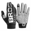 ROCKBROS Cycling Gloves Shockproof Wear Resistant Full Finger Windproof Gloves Breathable Lengthen Warm MTB Glove - XL