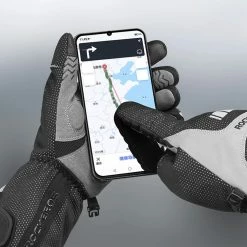 ROCKBROS Bicycles Bikes Motorcycle Gloves Waterproof Heated Thermal Heated Gloves Touch Screen Battery Powered Three Gears Adjustment Anti-Slip Cycling Skiing Climbing Gloves Winter Heating Gloves - XL -Sports Shop ROCKBROS Motorcycle Gloves Waterproof Heated Thermal XL 518180 4