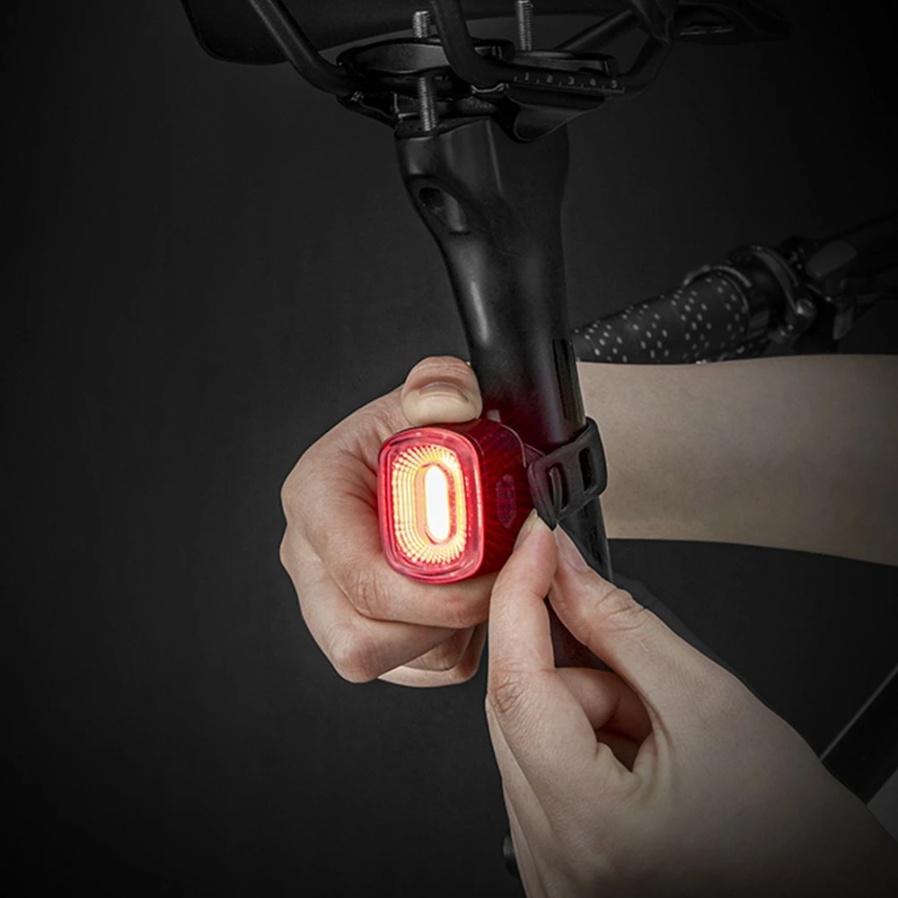 ROCKBROS Q2 Bike Taillight Bicycle Brake Light IPX6 Waterproof Rechargeable Rear Light 6 ROCKBROS Q2 Bike Taillight Bicycle Brake Light IPX6 Waterproof Rechargeable Rear Light - Image 4