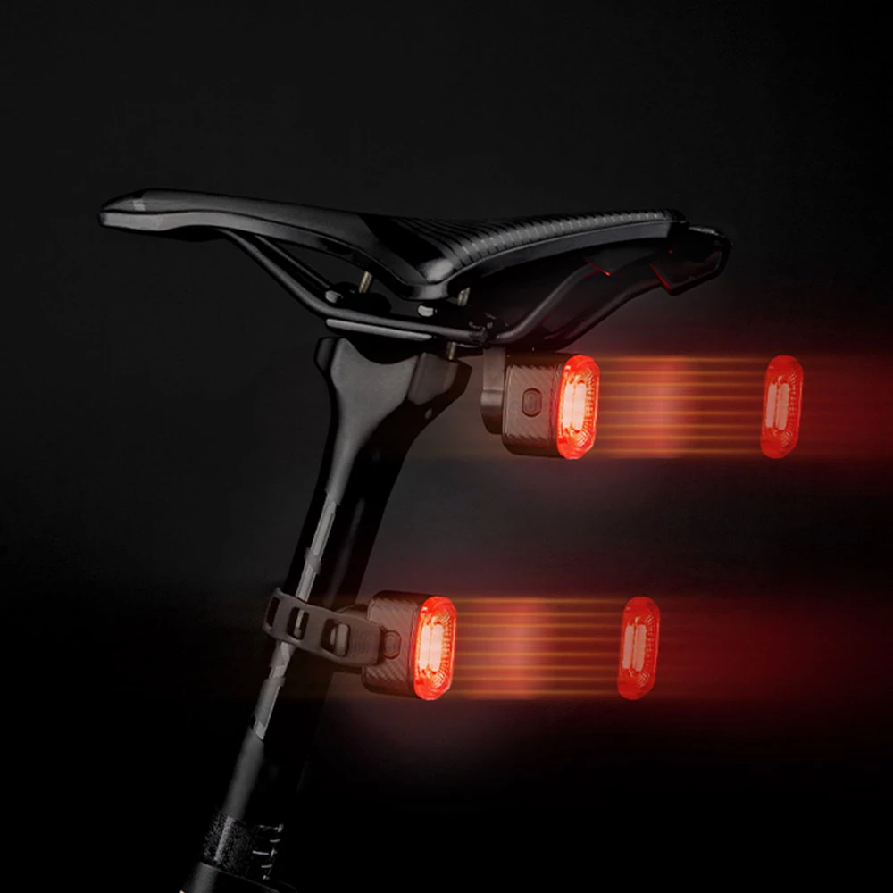 ROCKBROS Q4 Bike Taillight Smart Auto Brake Sensing USB Light IPX6 Waterproof Rechargeable Rear Light 7 ROCKBROS Q4 Bike Taillight Smart Auto Brake Sensing USB Light IPX6 Waterproof Rechargeable Rear Light - Image 5