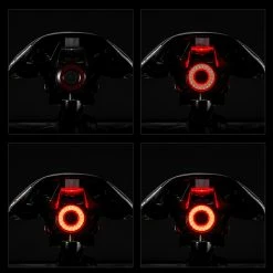 ROCKBROS Q5 Bike Light Smart Sensor LED Light IPX6 Waterproof 4 Flash Modes Taillight - Double Bracket -Sports Shop ROCKBROS Q5 Bike Light Smart Sensor LED Light Double Bracket 517328 2