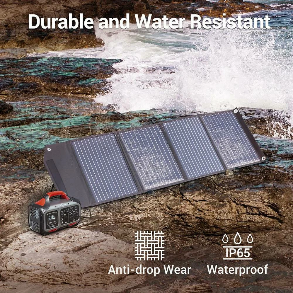 ROCKPALS RP100 100W Portable Foldable Solar Panel with Kickstand, 23.5% Conversion Efficiency, IP65 Waterproof, Support Parallel 8 ROCKPALS RP100 100W Portable Foldable Solar Panel with Kickstand, 23.5% Conversion Efficiency, IP65 Waterproof, Support Parallel - Image 6