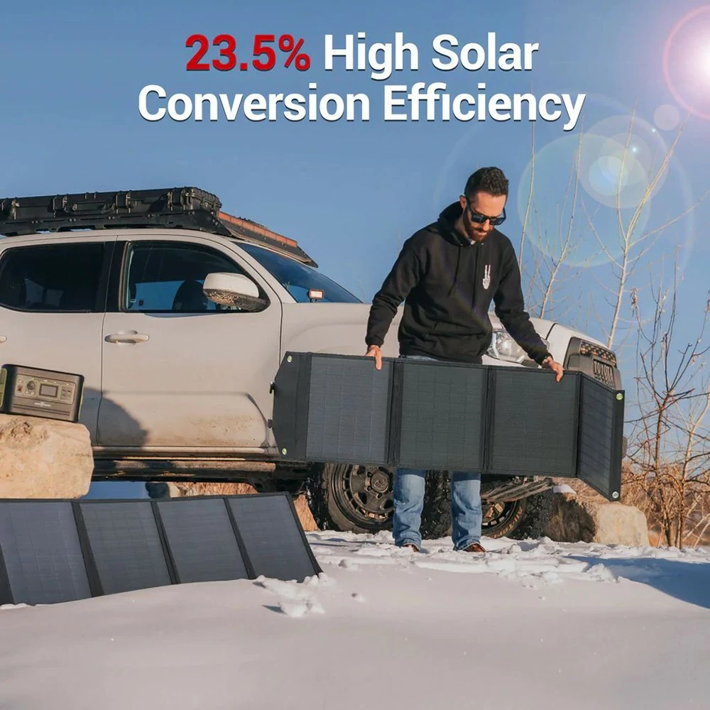 ROCKPALS SP002 60W Foldable Solar Panel, 21.5%-23.5% High Efficiency, Waterproof, Support Parallel 5 ROCKPALS SP002 60W Foldable Solar Panel, 21.5%-23.5% High Efficiency, Waterproof, Support Parallel - Image 3