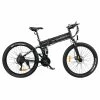 SAMEBIKE LO26-II Foldable Mountain Electric Bike 750W Motor 48V 10Ah Battery 60-80 km Range 35km/h Max Speed - Black -Sports Shop SAMEBIKE LO26 II Foldable Mountain Electric Bike Black 516984 0