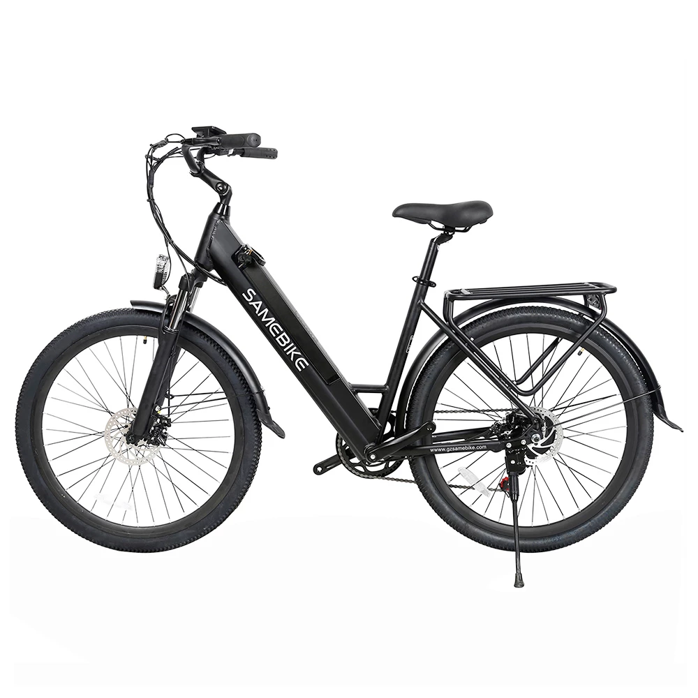 SAMEBIKE CITY2 E-bike 27.5 Inch Mountain Bike 36V 250W Motor 10.4Ah Removable Battery 32Km/h Max Speed 40-80 km Range 4 SAMEBIKE CITY2 E-bike 27.5 Inch Mountain Bike 36V 250W Motor 10.4Ah Removable Battery 32Km/h Max Speed 40-80 km Range - Image 2