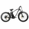 SAMEBIKE YY26 Electric Mountain Bike 26*4.0 Inch Fat Tire 750W Brushless Geared Motor 35Km/h Max Speed 48V 15Ah Battery Shimano 7-Speed 150KG Payload 120KM Range Double Disc Brake