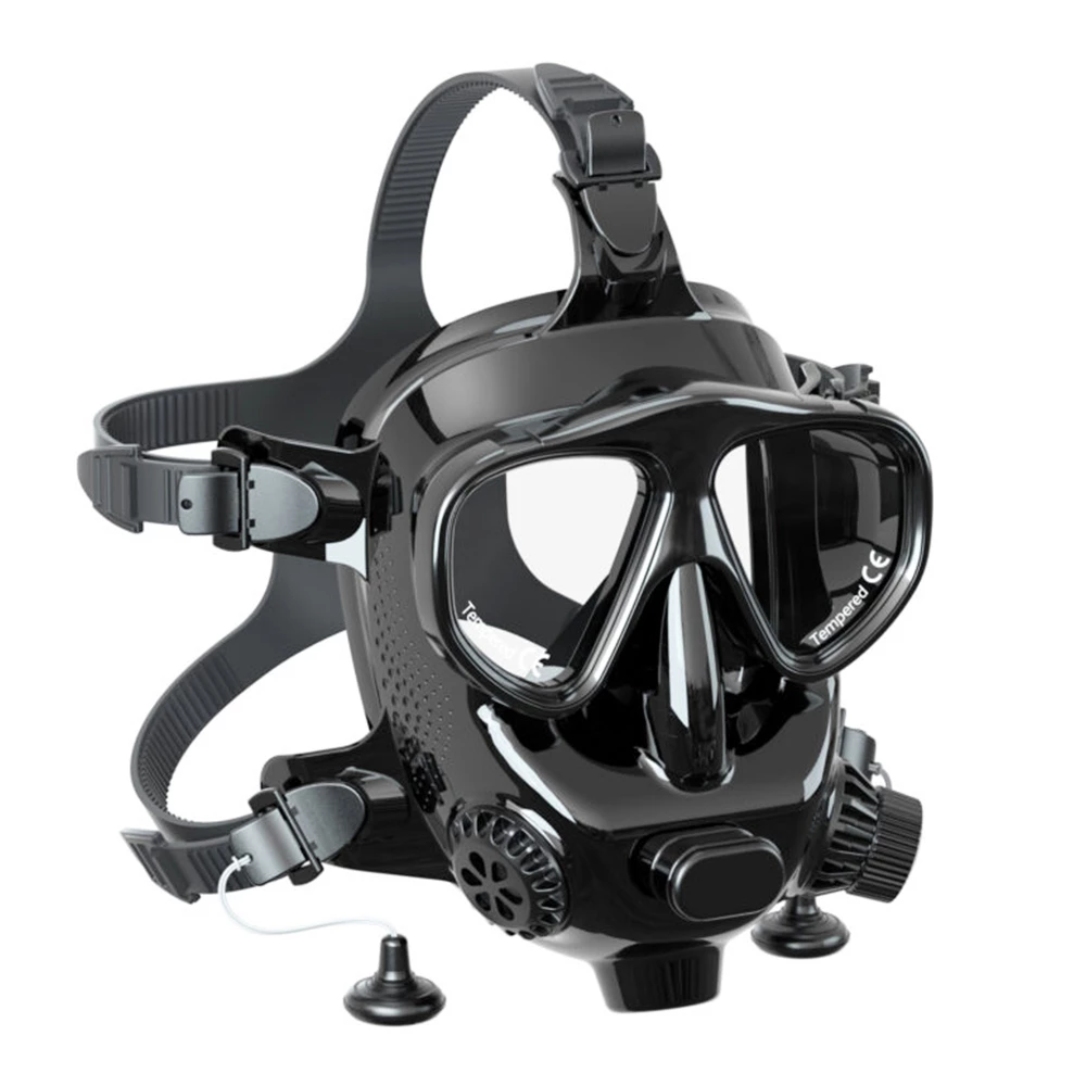 SMACO M8058 Scuba Diving Full Face Mask Respiratory Masks Diving Equipment 2 SMACO M8058 Scuba Diving Full Face Mask Respiratory Masks Diving Equipment