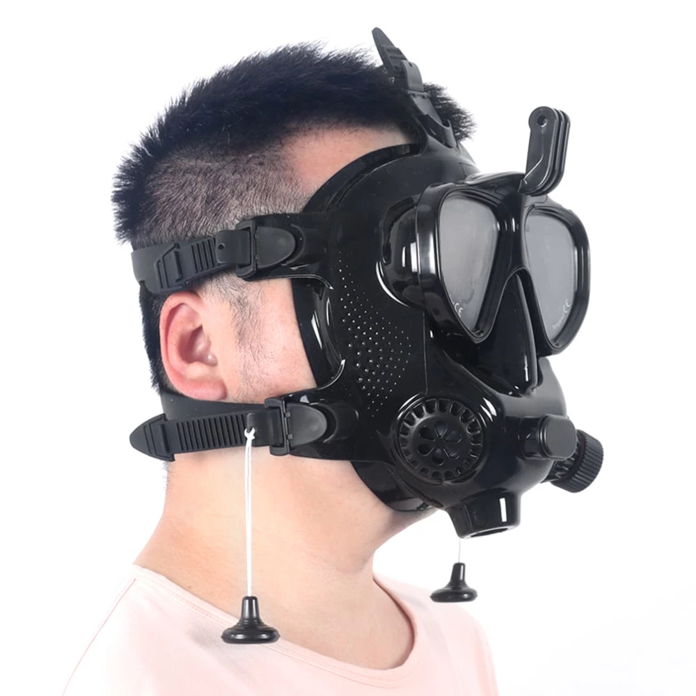 SMACO M8058 Scuba Diving Full Face Mask Respiratory Masks Diving Equipment 3 SMACO M8058 Scuba Diving Full Face Mask Respiratory Masks Diving Equipment - Image 2