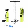 SMACO S300-B3 0.5L Mini Scuba Diving Tank 5-7 Minutes Using Time with Hand Pump - Green -Sports Shop SMACO S300 0 5L Mini Scuba Diving Tank with Hand Pump Green 500447 1