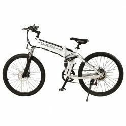 Samebike LO26 Smart Folding Electric Moped Bike 500W Motor 10Ah Battery Max Speed 30km/h 26 Inch Tire - White -Sports Shop Samebike LO26 Smart Folding Electric Moped Bike White 509065 2